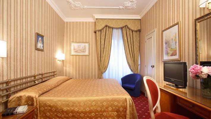 Standard vierbettzimmer Eliseo Hotel Rom