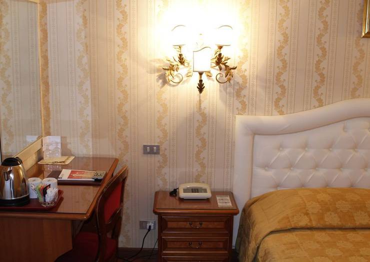 Chambre simple Hôtel Eliseo Rome